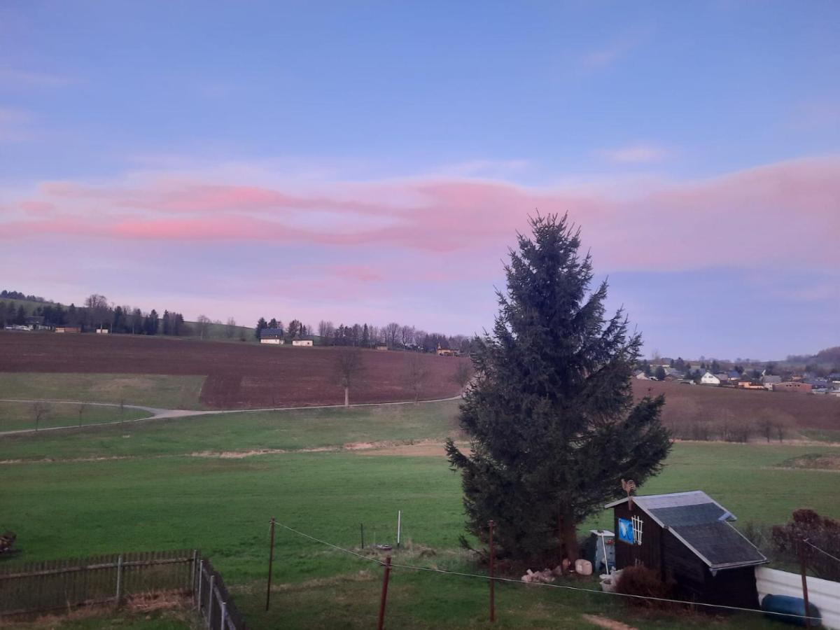 Ferienwohnung Wiesenblick In Seiffen Esterno foto